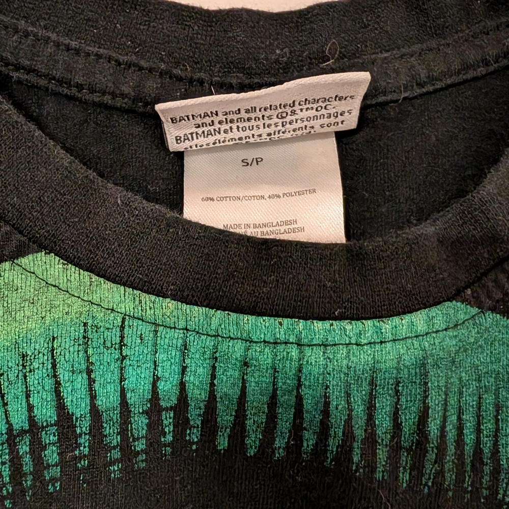 DC Kids Graphic Tee - Black and Teal - Picture 4 of 4
